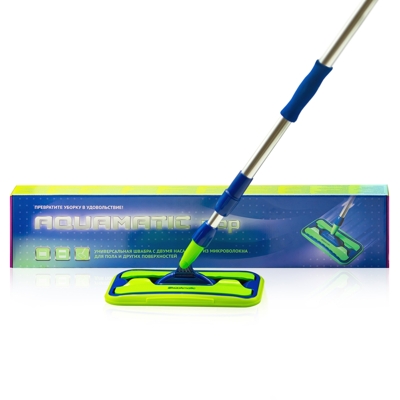 UNIVERZÁLNY MOP S DVOMI NÁVLEKMI - AQUAmatic MOP na upratovanie domácnosti