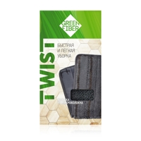 NÁVLEK Z MIKROVLÁKNA NA ODSTREĎOVACÍ MOP - Green Fiber TWIST, šedý